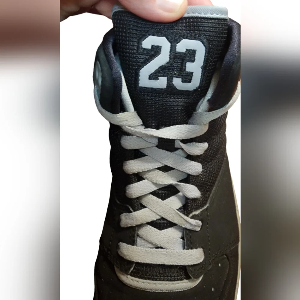 Nike Air Jordan 1 Flight 4 Basketball Black Sneakers Athletic Mens Size‎ 8.5